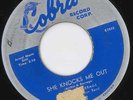 R&B Blues 45 Harold Burrage - She knocks me out / A heart COBRA