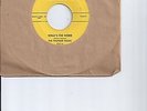 WHAT'S THE WORD   THE THUNDER ROCKS  RARE  45 RPM INSTRUMENTAL