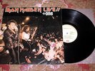 IRON MAIDEN Live +One RARE 1984 GREEK ORIG. 1st PRESS OFFICIAL VINYL LP UNIQUE