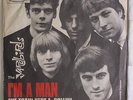 YARDBIRDS: I'm A Man / The Train Kept A-rollin' 45 (Germany, PS) rare Rock & Po