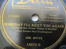 78 rpm RECORDS - THE INK SPOTS - 10 RECORDS TOTAL