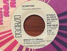 SCORPIONS- SPEEDYS COMING  MONO / STEREO PROMO USA 1976 VERY RARE