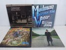 4 Elton John LP's   Tumbleweed, Madman, Captain Fantastic & More   EX/VG+
