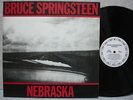 BRUCE SPRINGSTEEN NEBRASKA 1982 LP PICTURE & LYRIC W/IN NM M- White Label Promo