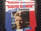 DAVID BOWIE Heroes Blue Vinyl 7/45 French Limited Edition 2000 copies SOLD OUT