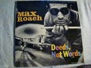 LP-MAX ROACH - DEEDS, NOT WORDS  - DG - SMALL BLACK LABEL -ST- NM