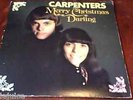 THE CARPENTERS Merry Christmas Darling 1st LTD UK Only Xmas Card PS 45 7