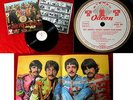 LP Beatles: Sergeant Peppers Lonely Hearts Club Band (Hör Zu weiss/gold Label) D