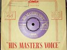 HOUND DOG HMV 45 POP 249 - ELVIS PRESLEY BEAUTY UK GOLD LETTERING