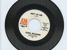 Gloria Melbourne - DON'T LET HIM / SO DUSTY - A&M 740 -  WHITE LABEL PROMO