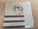 A Factory Sample / Double 7 Inch / All Stickers / Factory Records  /Joy Division