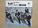THE BEATLES 1965 Fan Club Xmas flexi with newsletter & mailer Mint