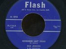 45bs-R&B Christmas- FLASH 116- Gus Jenkins ****alternate couplings A