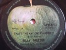 BILLY PRESTON   THAT'S THE WAY GOD PLANNED IT ** 1969 NZ? APPLE 45 rel. BEATLES