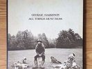 BEATLES LP GEORGE HARRISON ALL THINGS MUST PASS 3 LP BOX SET POSTER MINT- CLEAN
