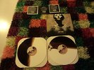 2  LP JANE DOE CONVERGE WHITE BROWN VINYL LIMITED 550 FOC USA 2001 MINT TOP RARE