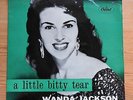 Wanda Jackson - A Little Bitty Tear 7” EP Pic Sleeve 1962 VG/VG+  