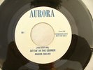BARBARA ENGLISH SITTIN' IN THE CORNER one sided demo aurora 101 45rpm / single