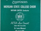 MORGAN STATE COLLEGE CHOIR: Music Early Black Composers PRIVATE LP ‘75 mp3