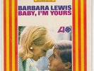 BARBARA LEWIS - BABY, I'M YOURS / STRANGER (ATLANTIC 8110) JUKE EP W/STRIPS