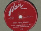 78 RPM Little Johnny Jones FLAIR 1010 Sweet Little Woman  ROCKER  *