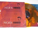 NOFX 'RIBBED' LP , ORANGE VINYL , OUT OF PRINT