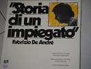 FABRIZIO DE ANDRE' STORIA DI UN IMPIEGATO EDIZIONE LIMITATA NUMERATA BIANCO SS