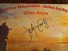 BOTH SIGNED  2 x ALBUMS (MOODY BLUES) + JUSTIN HAYWARD + JOHN lODGE BLUE JAY