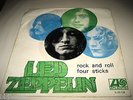 LED ZEPPELIN - Rock And Roll / Four Sticks - Rare Original PS 45 Portugal