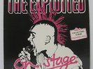 THE EXPLOITED  - On stage LP 1981 UK RED COLOR VINYL G.B.H. DISCHARGE CHAOS UK