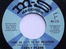 Family Plann M-S Records Northern Soul Funk 45rpm 1971