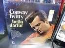 Conway Twitty Hello Darlin' vinyl LP Decca Records VG IN Shrink