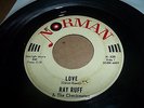 Great 1963 rock doo wop 45 - RAY RUFF - Lonely Hours / love on Norman vg+