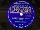 Kokomo Arnold DECCA 7147 Record 78 RPM Policy Wheel Blues / Traveling Rambler