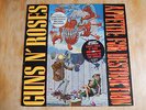 GUNS N' ROSES APPETITE FOR DESTRUCTION 1987 VINYL LP BANNED SLEEVE GEFFEN EX+