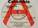 Rare 1960s Pop, Mod, Dancer SUE AND SUNSHINE A Little Love/Demo Columbia (EX+)
