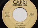 CAM CAMERON-THEY SAY /I'M A LONELY MAN-NORTHERN 45 on CAPRI