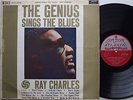 RAY CHARLES The Genius Sings The Blues UK 1st Original LONDON Press 1961 RARE