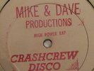 CRASHCREW DISCO - High Power Rap - CC-100 White Label