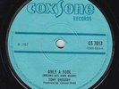 Reggae Deep Soul 45 - Tony Gregory - Only A Fool - Coxsone - mp3