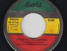 Roots Reggae 45 - Mikey Dread & Lee Perry - Dread At The Control - Black Art VG+