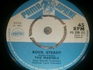 THE MARVELS.  ROCK STEADY / BE MY BABY. PAMA SUPREME PS338 1971 7