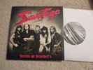METAL Savatage Sirens Live at Jezebel's black vinyl autographed sleeve