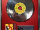 Guns N Roses Use your Illusion CD/Cover gerahmt +Deko goldene Vinyl Schallplatte