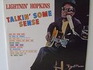Lightnin' Hopkins Talkin' Some Sense LP 12