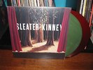 SLEATER-KINNEY The Woods Green Brown Vinyl Double LP RARE Sub Pop Records