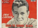 ROCKABILLY TEEN--W/ PICTURE SLEEVE  JACK LARSON -HEAR -1961 DJ FRATERNITY