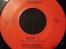 Don Gardner - Prove It /Ain't Gonna Let You get Me Down - SACK  -  NORTHERN SOUL