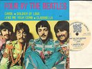 BEATLES-EP-45-PS- FOUR BY THE BEATLES-CAROL+3- BBC TRANSCRIPTION