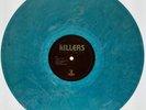KILLERS. HOT FUSS 180 GRAM TRANSPARENT BLUE MARBLED COLORED VINYL LP NEW IMPORT